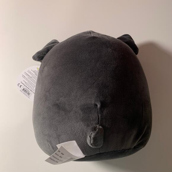 Squishmallow Bongo Bulldog Pug Dog 8" Plush Stuffed Animal Black Five Below Soft - Picture 3 of 5